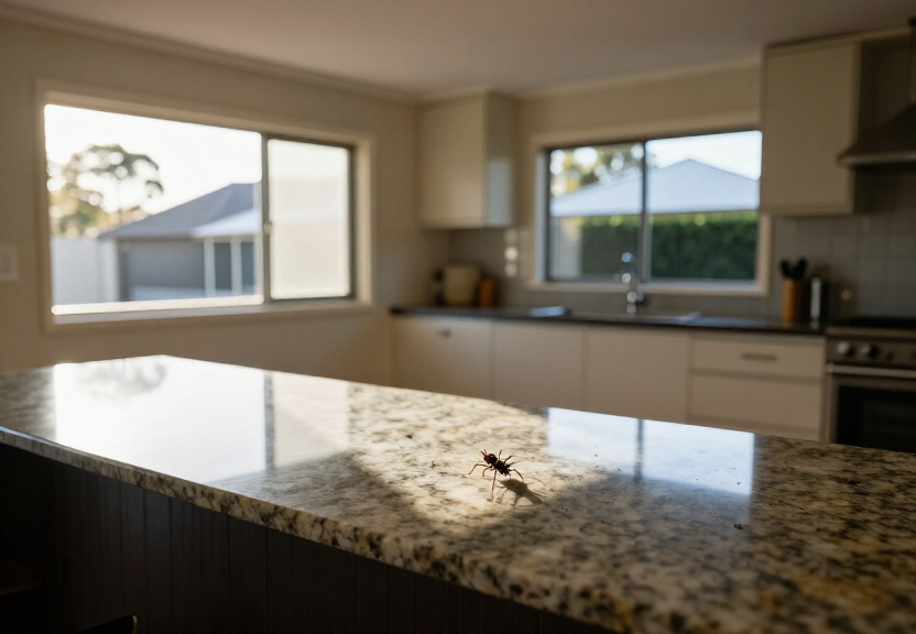 Wasp-free backyard in Horningsea Park after pest control